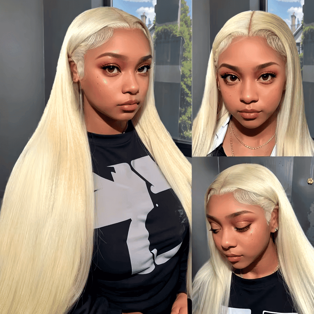 Brazilian Human Hair Honey Blonde Straight