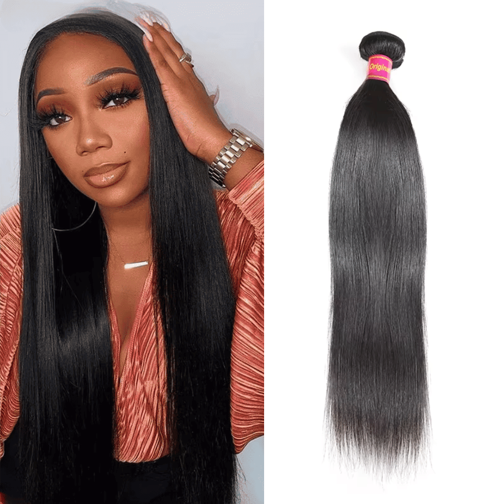 Natural Black Peruvian Straight Human Hair